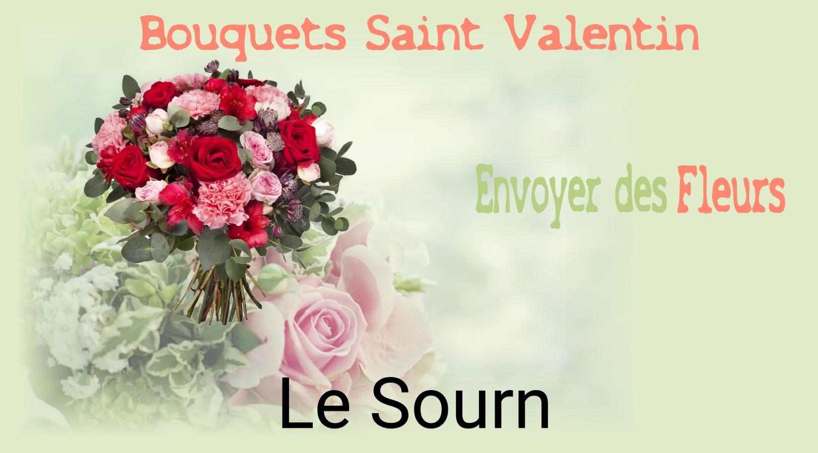 Roses de Saint-Valentin livrées à Le Sourn